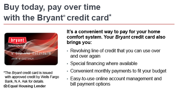 Financing bryant