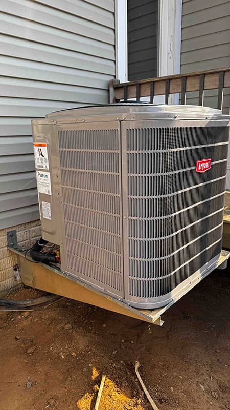 Revolutionizing Comfort: 20 SEER2 Evolution Series Heat Pump with R-454B Installed in Leesburg, VA Revolutionizing Comfort: 20 SEER2 Evolution Series Heat Pump with R-454B Installed in Leesburg, VA
